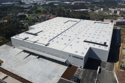 Concluído novo centro logístico da Logicor em Canelas