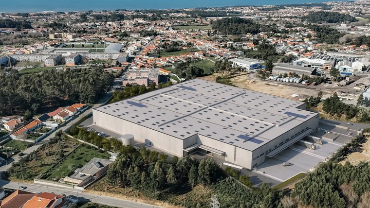Logicor's new logistics asset in Canelas will have 21,400 m²