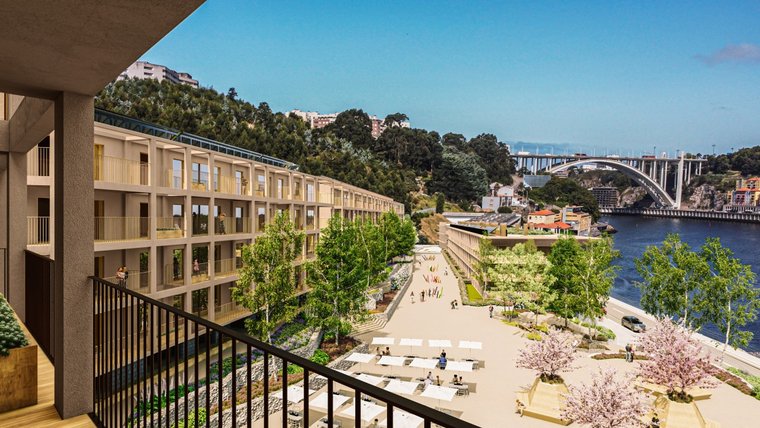 Investidores belgas estão a construir 251 apartamentos no Cais do Cávado